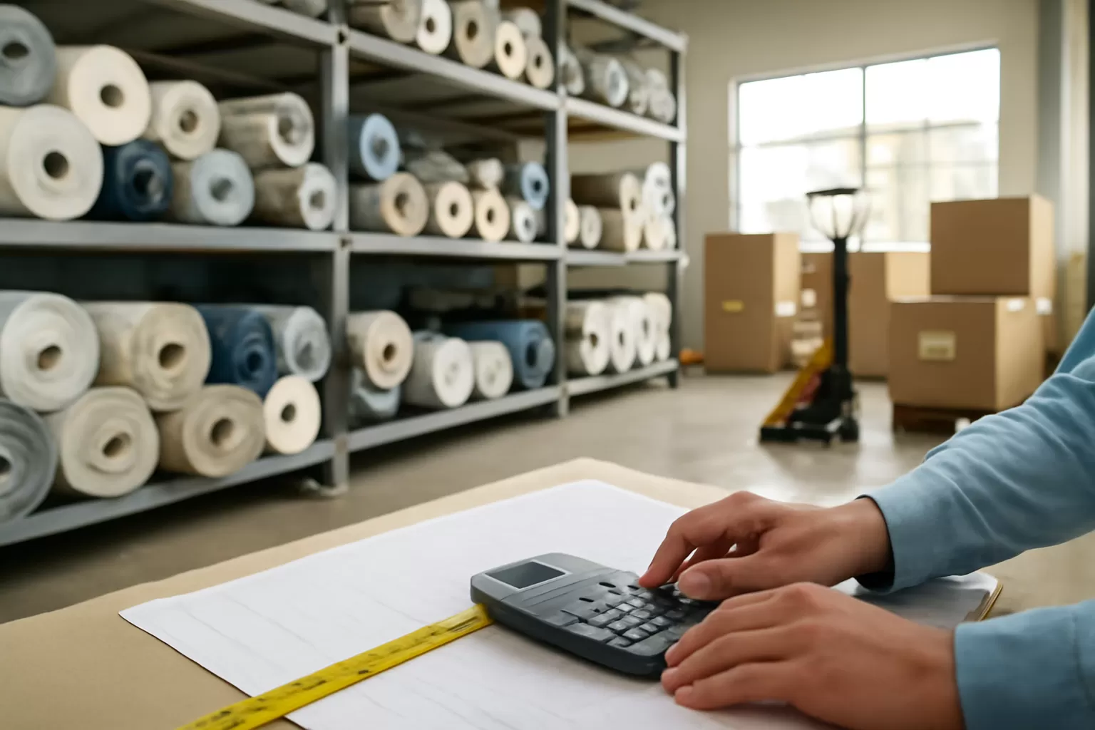 Cómo reducir costos comprando telas por rollo