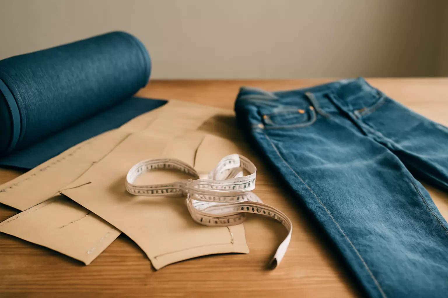 ¿Cuántos metros de denim se necesitan para fabricar un jean?