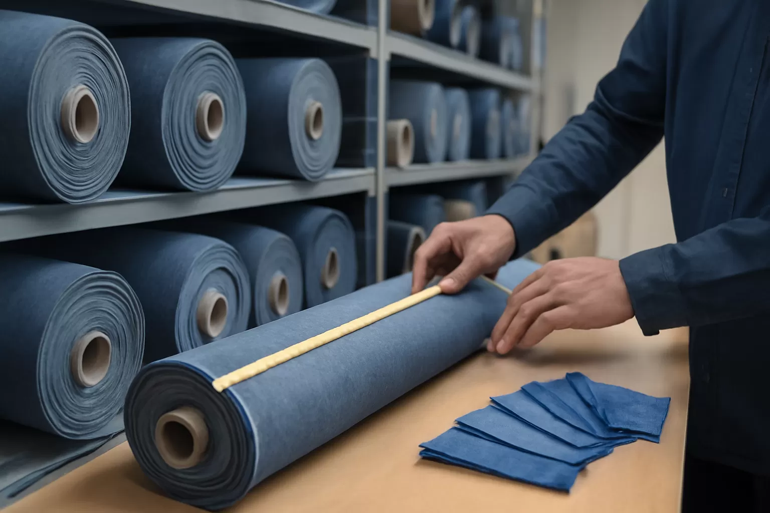 Dónde comprar tela denim por rollo y al por mayor